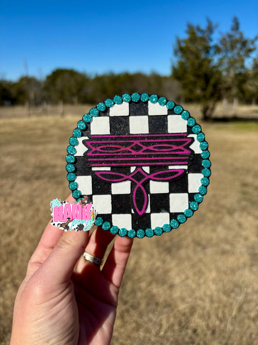 Checkered Bootstitch