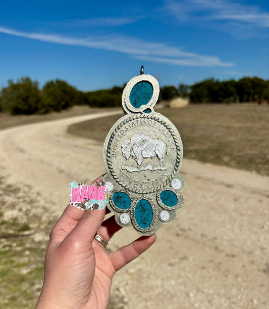 Buffalo Nickle Concho