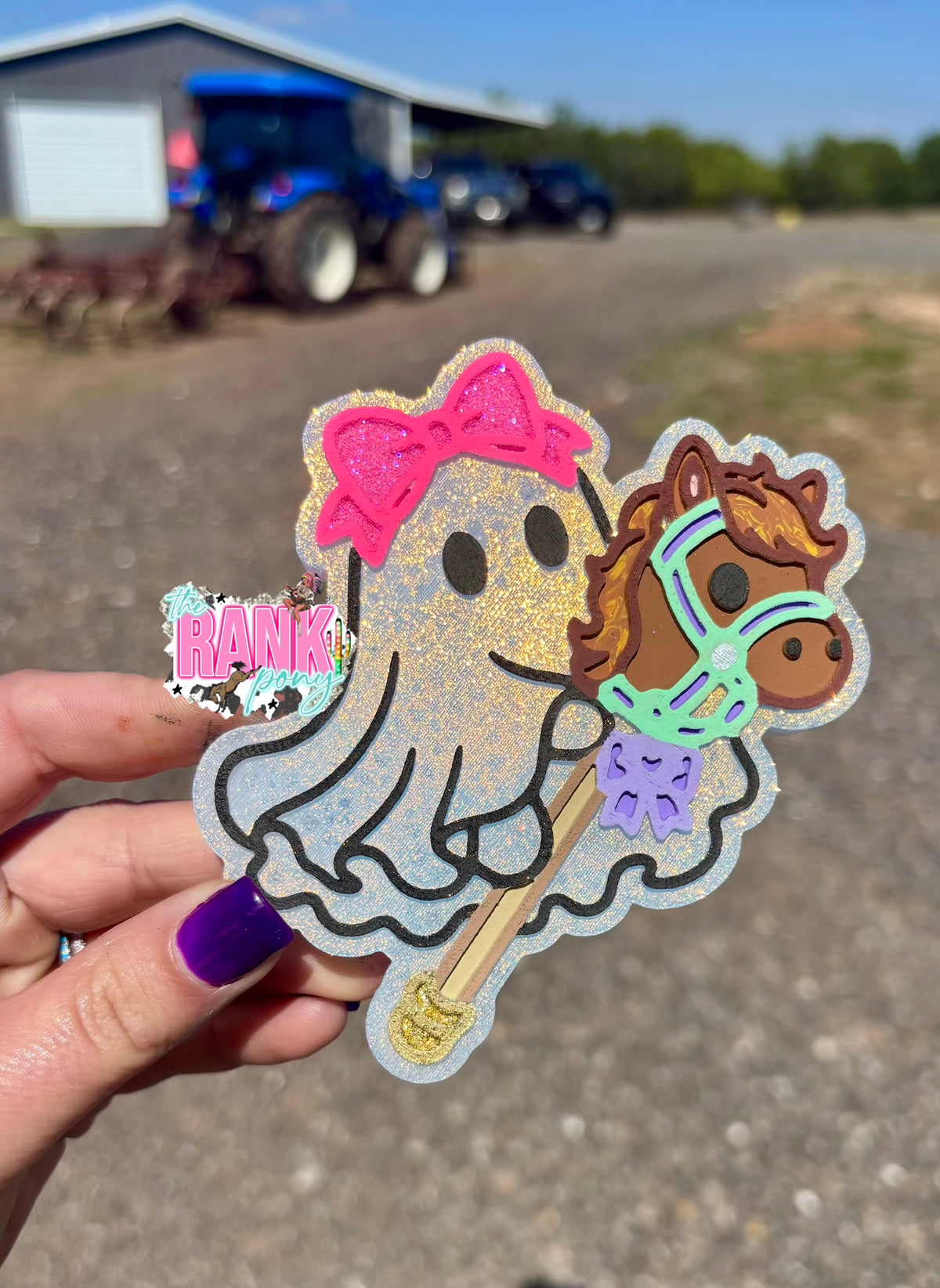 Ghost Riding Stick Horse *Pumpkin Pecan Waffles*