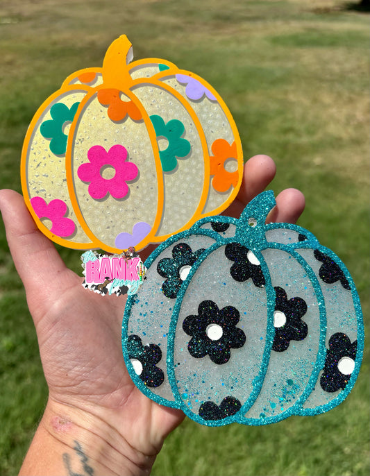 Floral Pumpkin