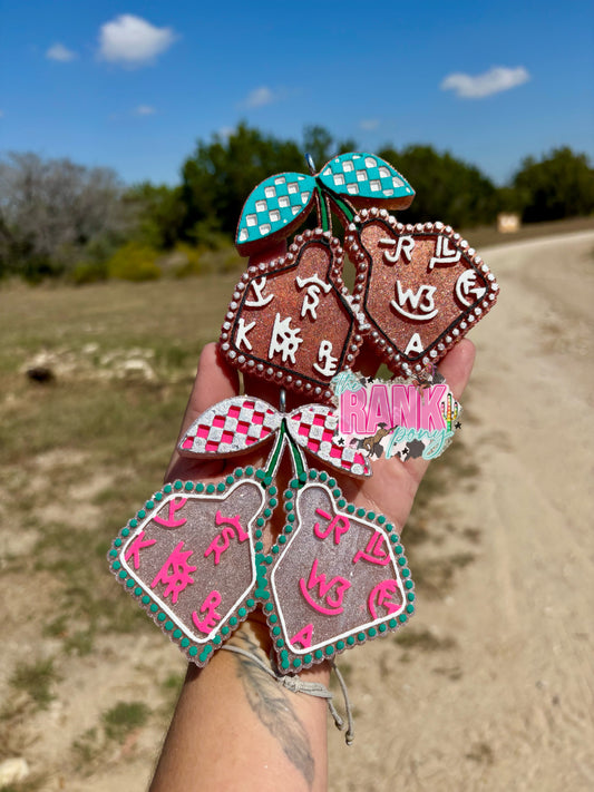 Branded Ear Tag Cherries