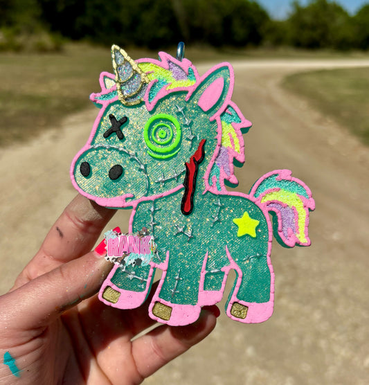 Zombie Unicorn *Cotton Candy*