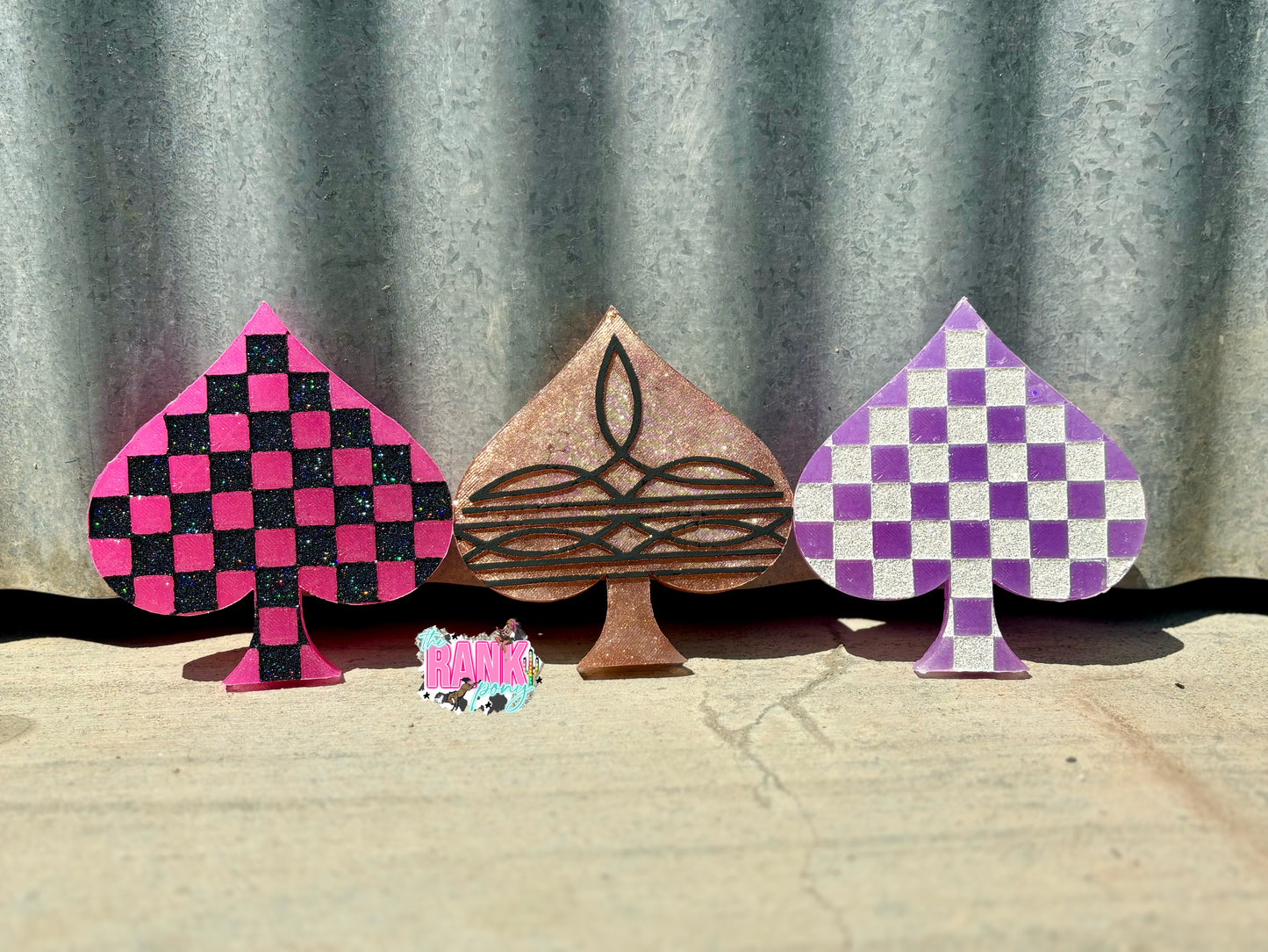 Checkered Spade