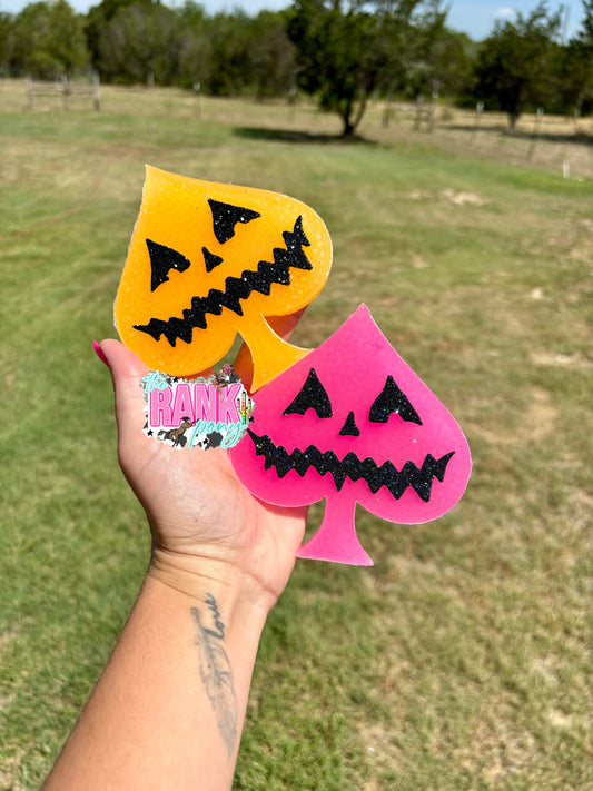 Spade Jack-O-Lantern