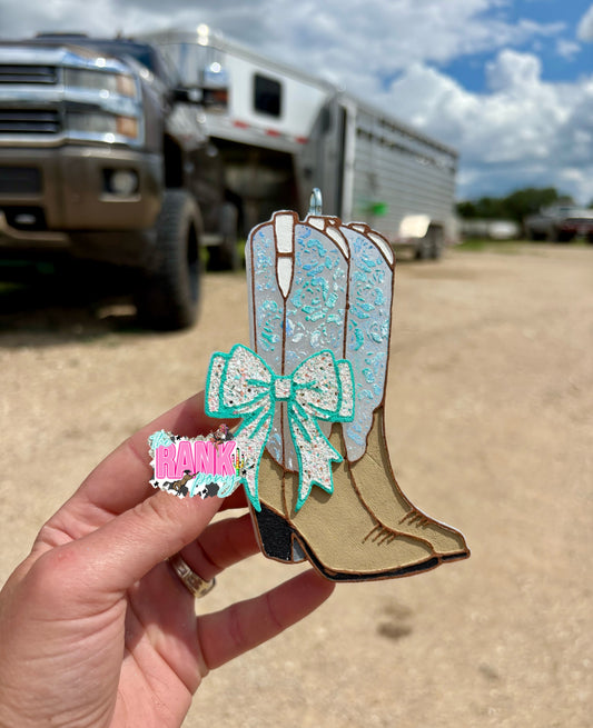 Country Floral Boots