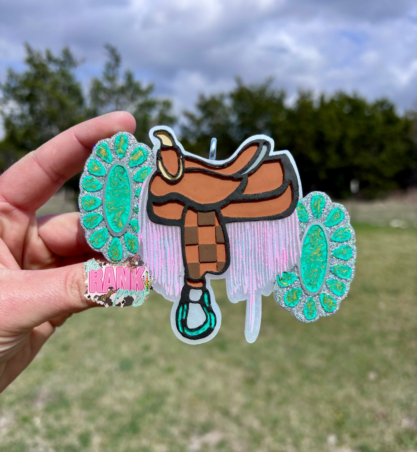 Fringe Saddle