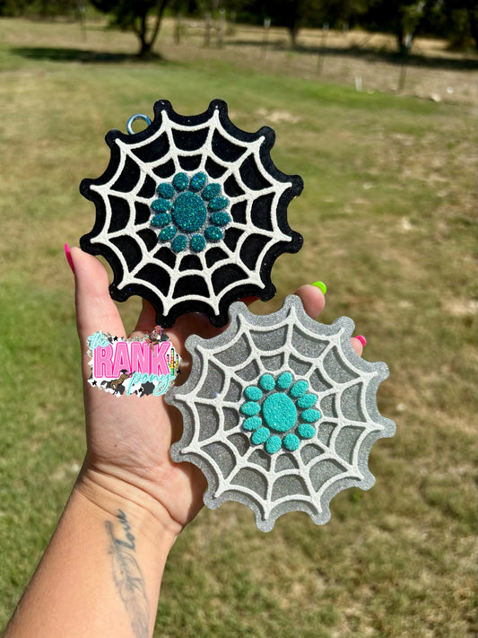 Squash Blossom Spiderweb