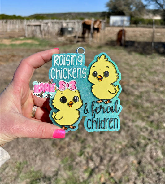 Raising Chickens & Feral Children