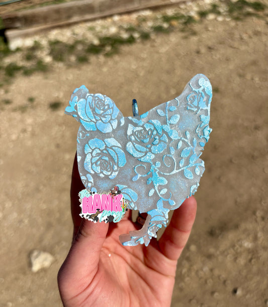 Country Floral Chicken