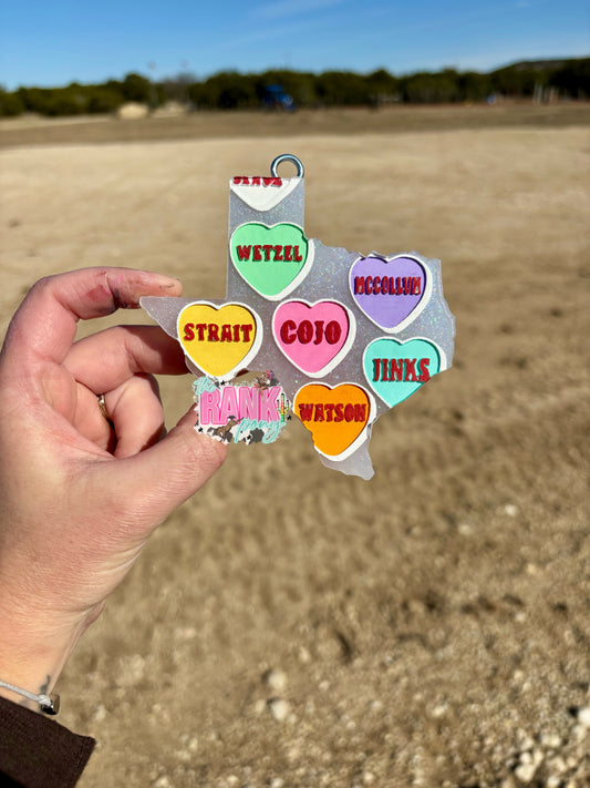 Texas Country Singer Hearts