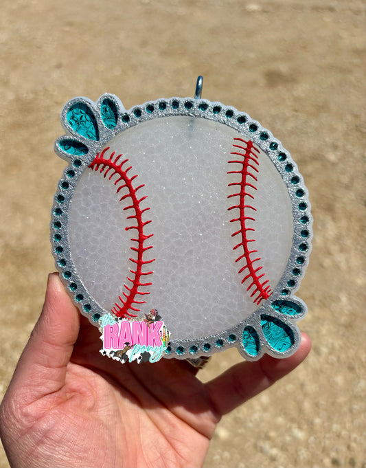Baseball Jewel Frame