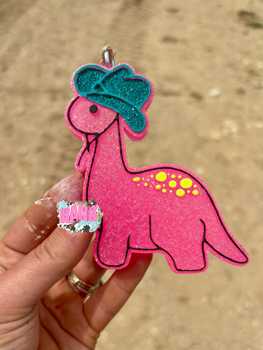 Pink Dino Cowboy
