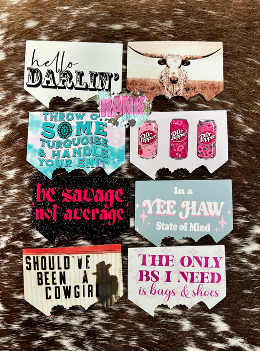 Southern Glitter Concho Envelope