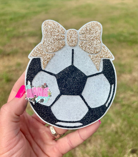 Soccer Ball with Bow