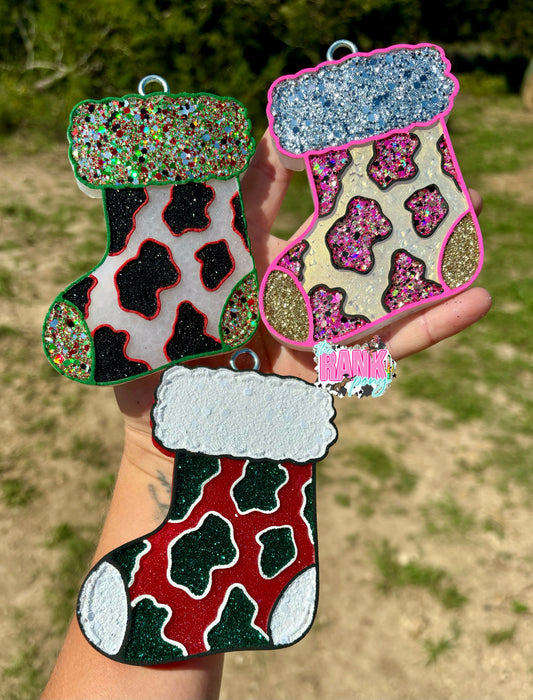 Cowprint Stocking