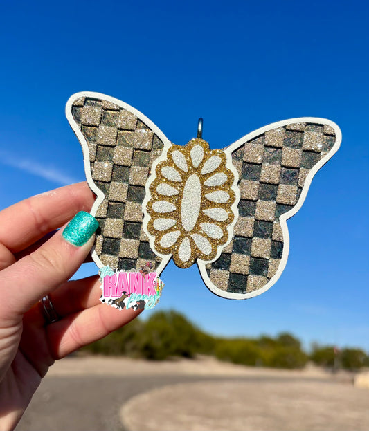 Checkered Squash Butterfly