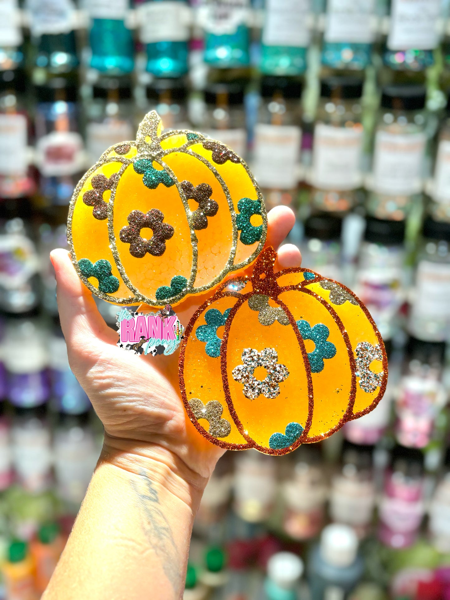 Floral Pumpkin