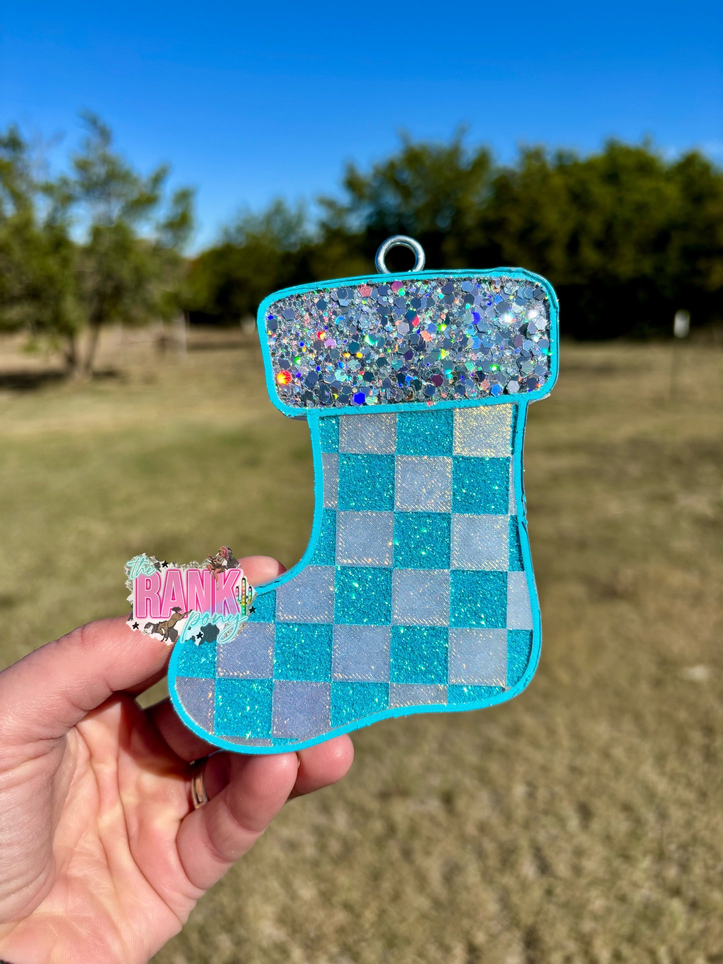 Checkered Stocking *Merry Mimosa*