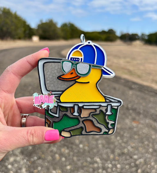 Camo Cooler Duck