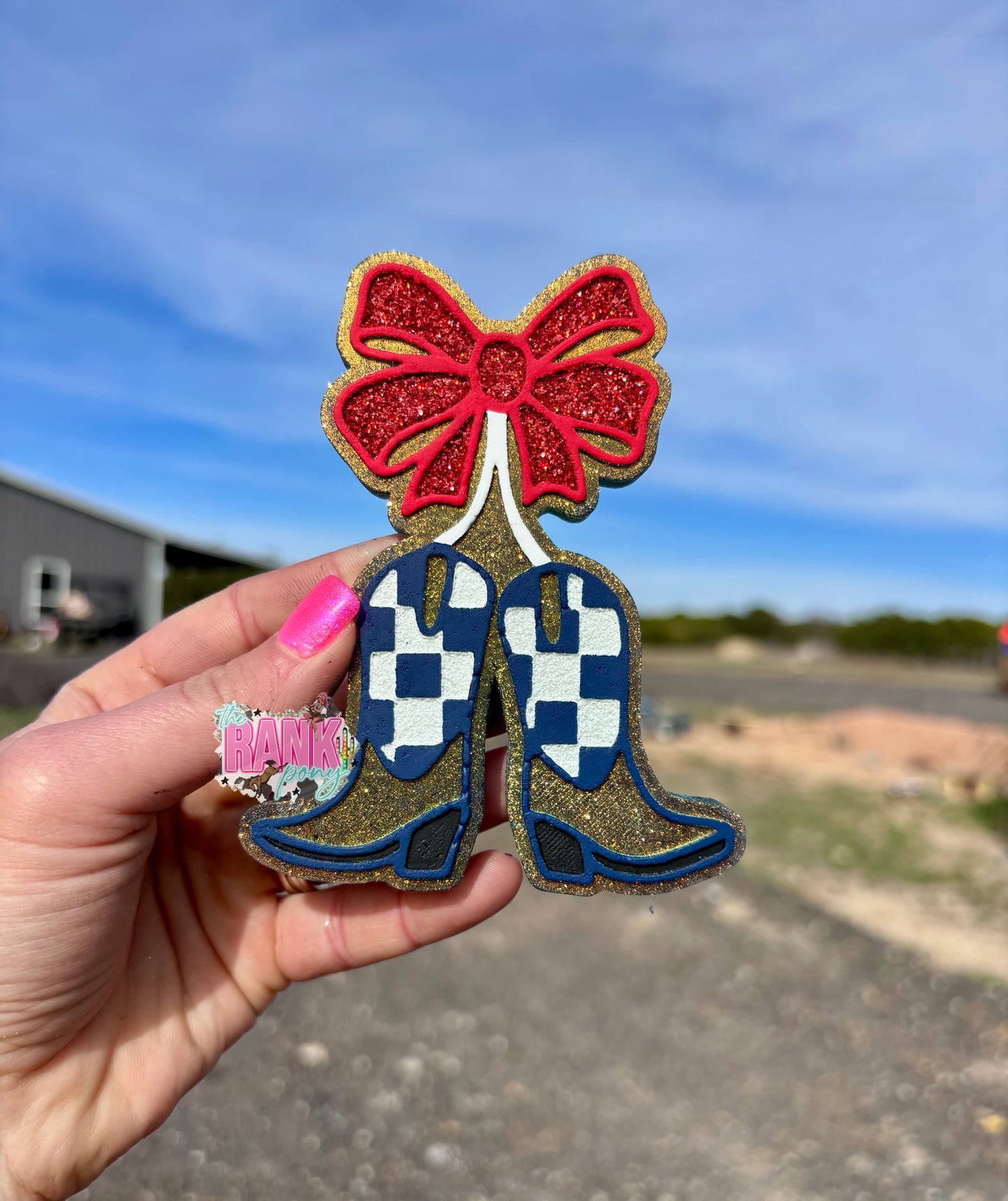 Cherry Bow Boots