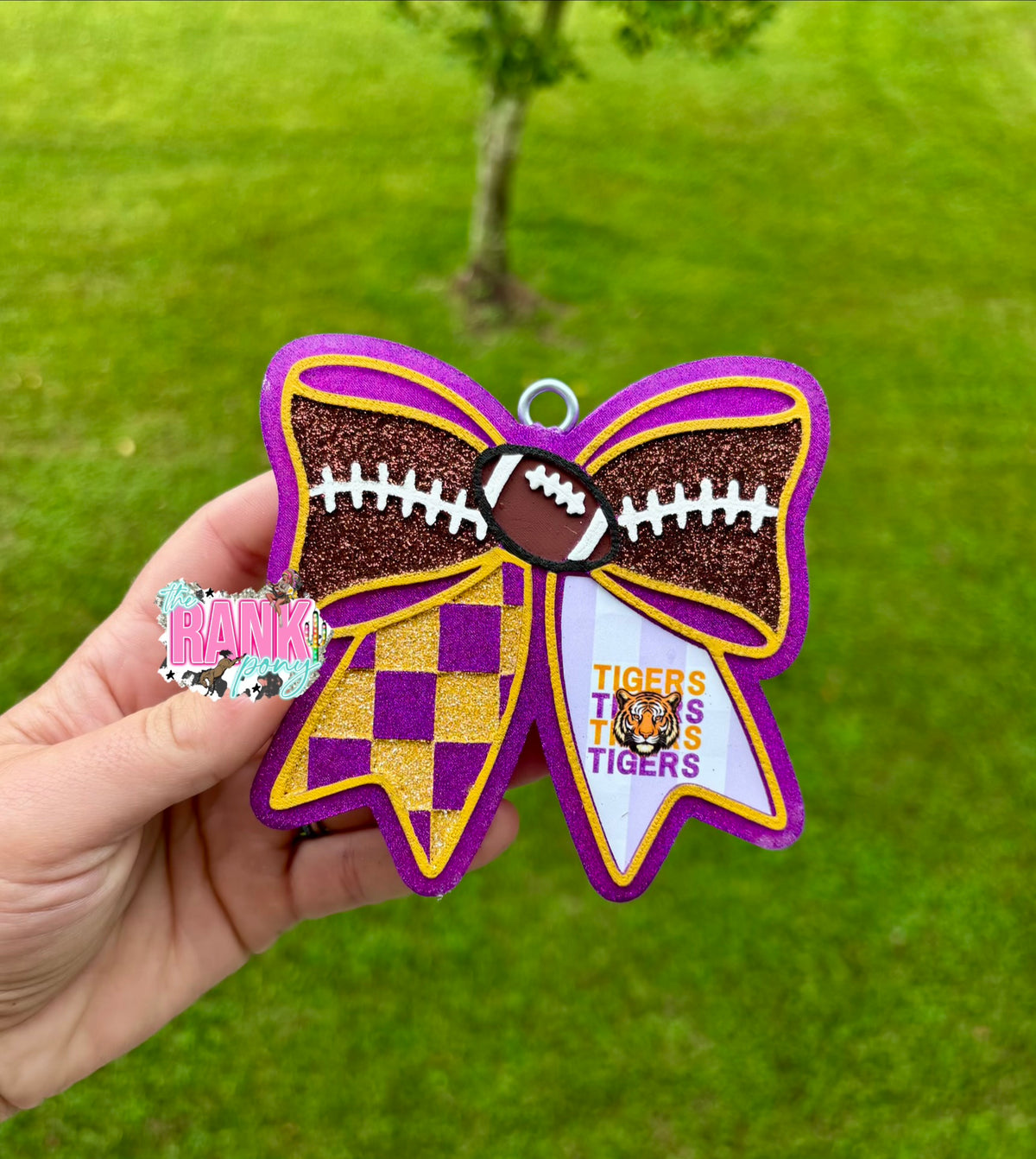 TB Molds Football Bow