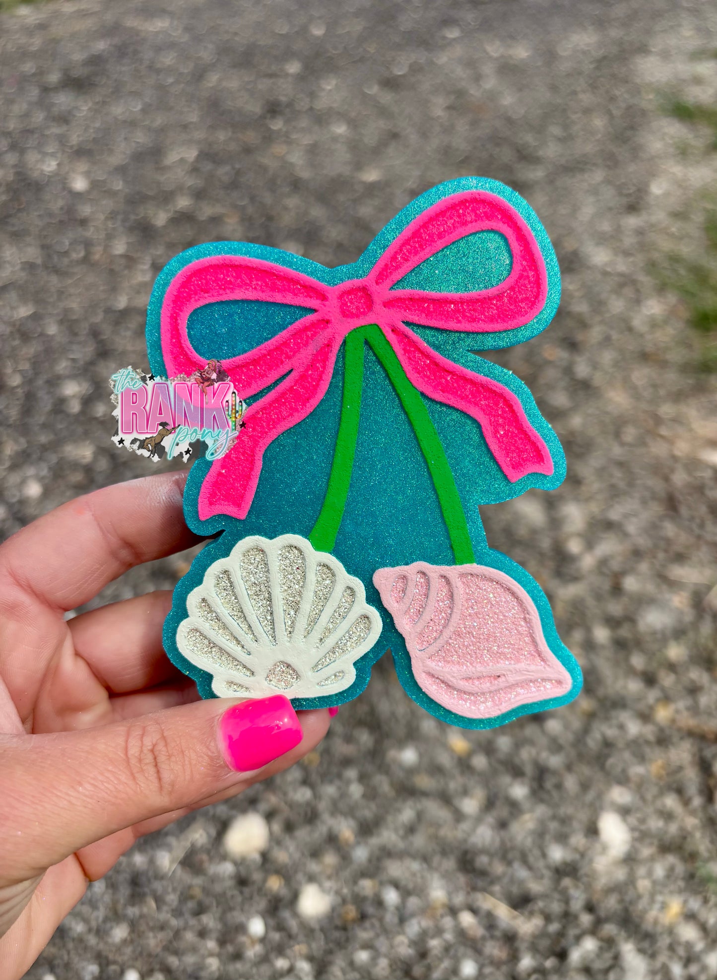 Seashell Cherries Bow