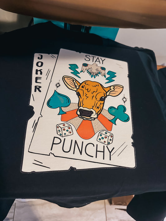 Punchy Cow Graphic Tee