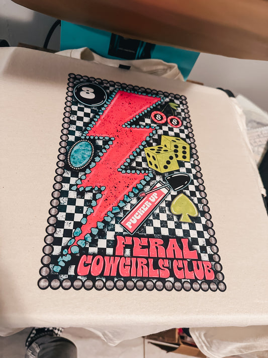 Feral Cowgirls Graphic Tee