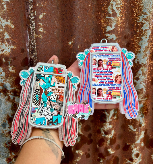 Fringe Koozie