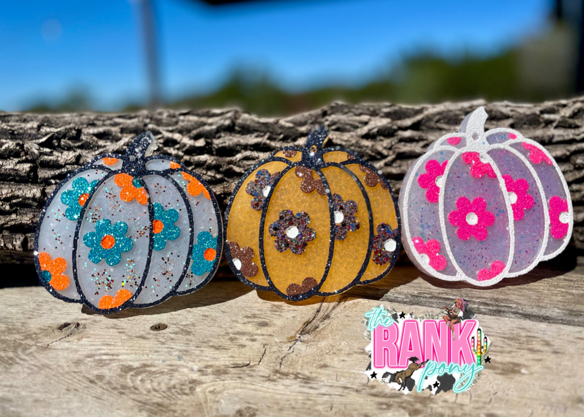 Floral Pumpkin