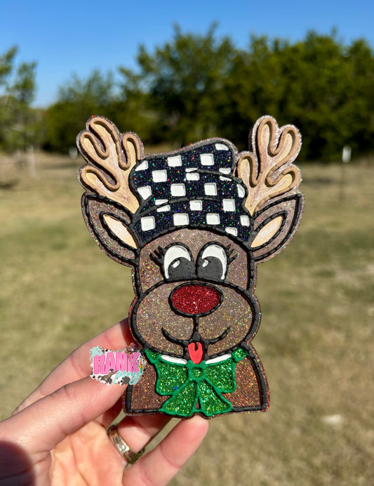 Reindeer in Beanie