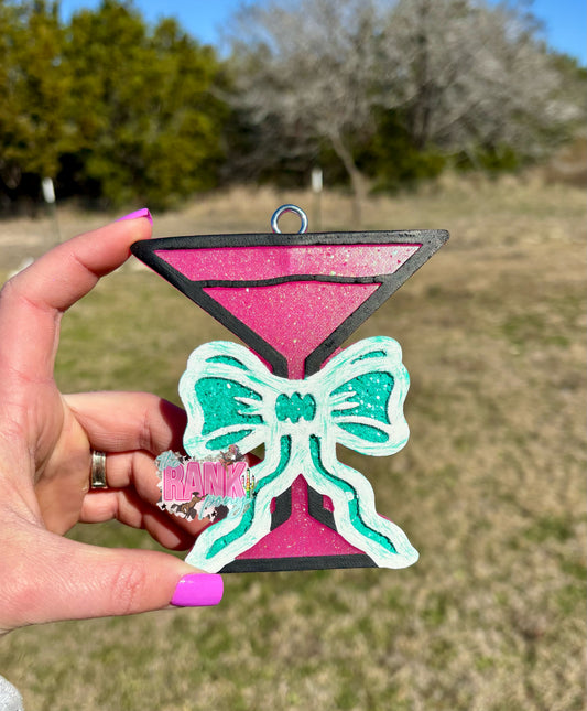 Martini Glass with Bow