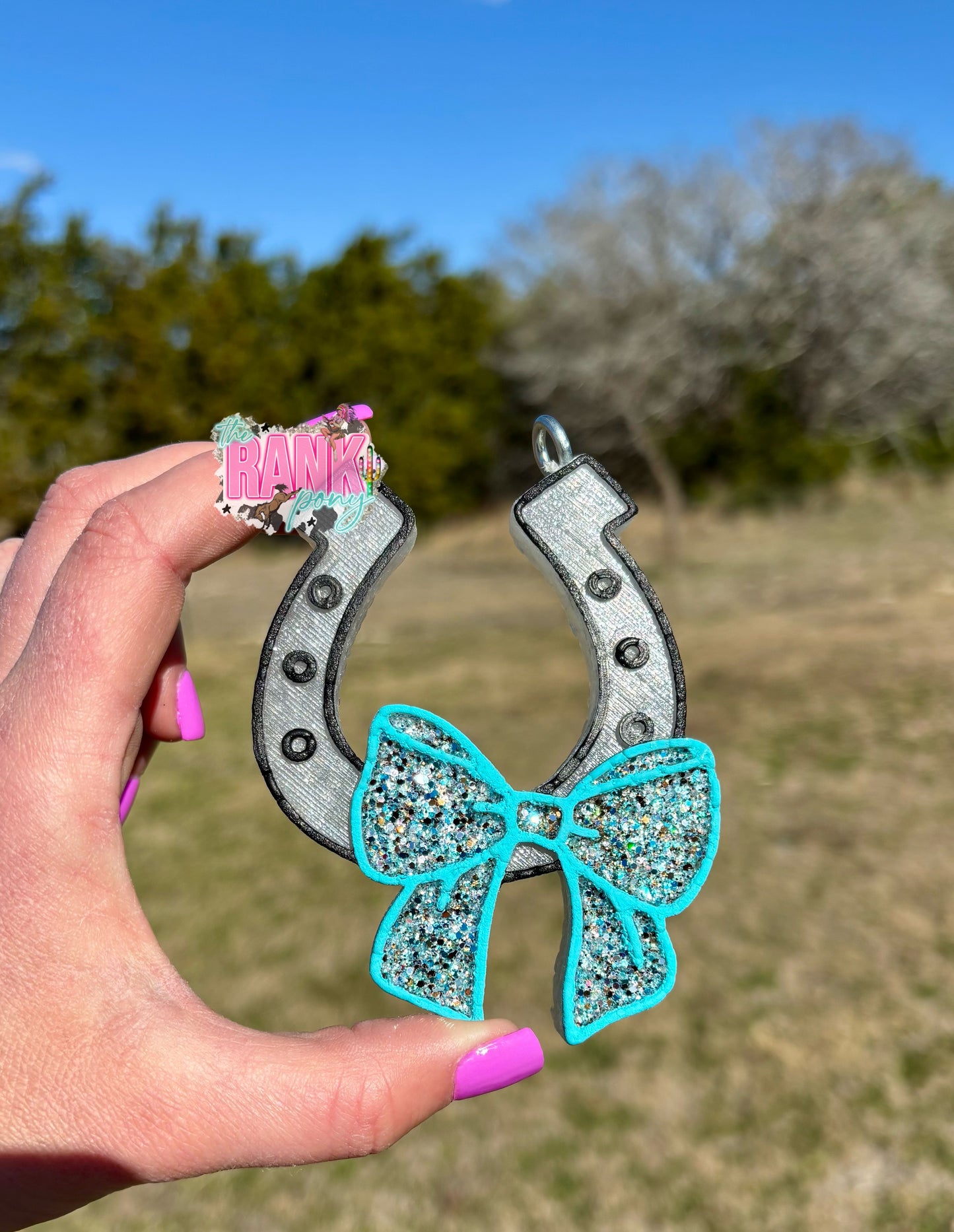 Horseshoe with Bow