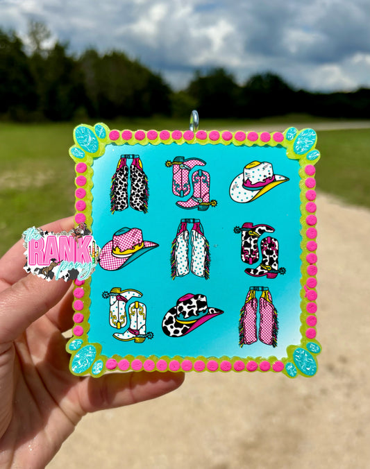 Cowboy Things Frame
